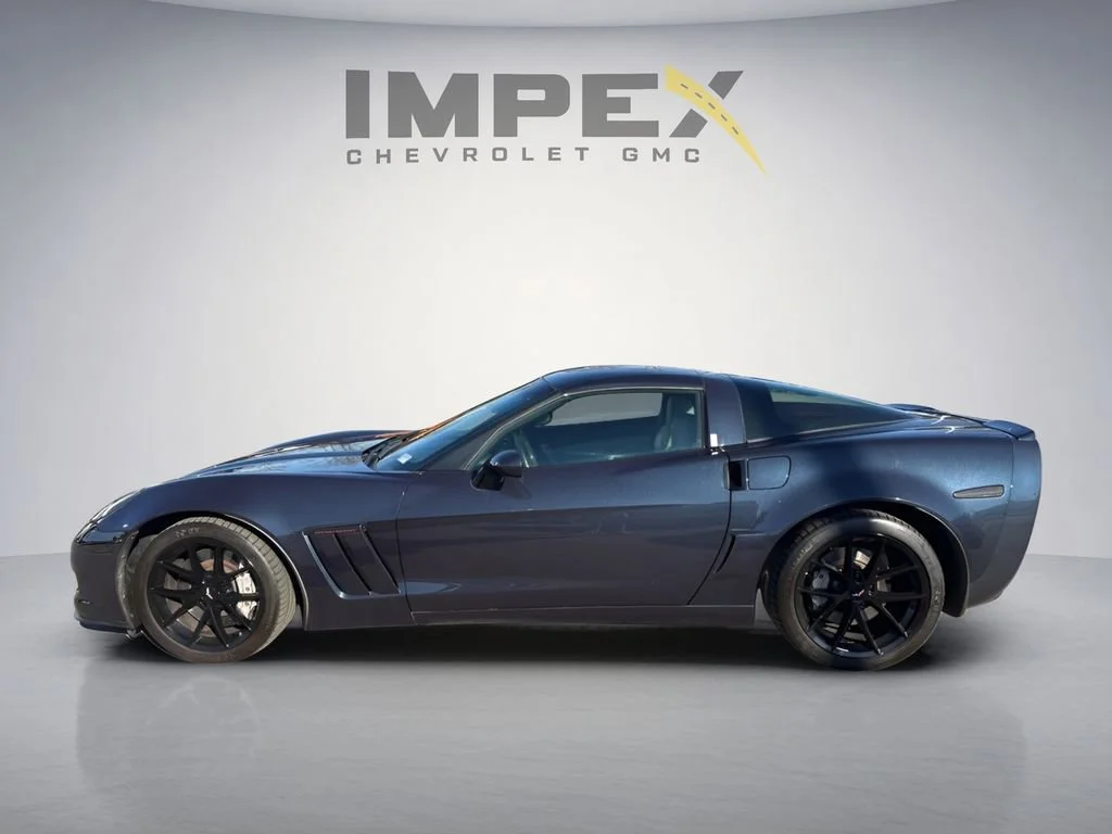 Used 2013 NIGHT RACE BLUE METALLIC Chevrolet Grand Sport 2LT image 2