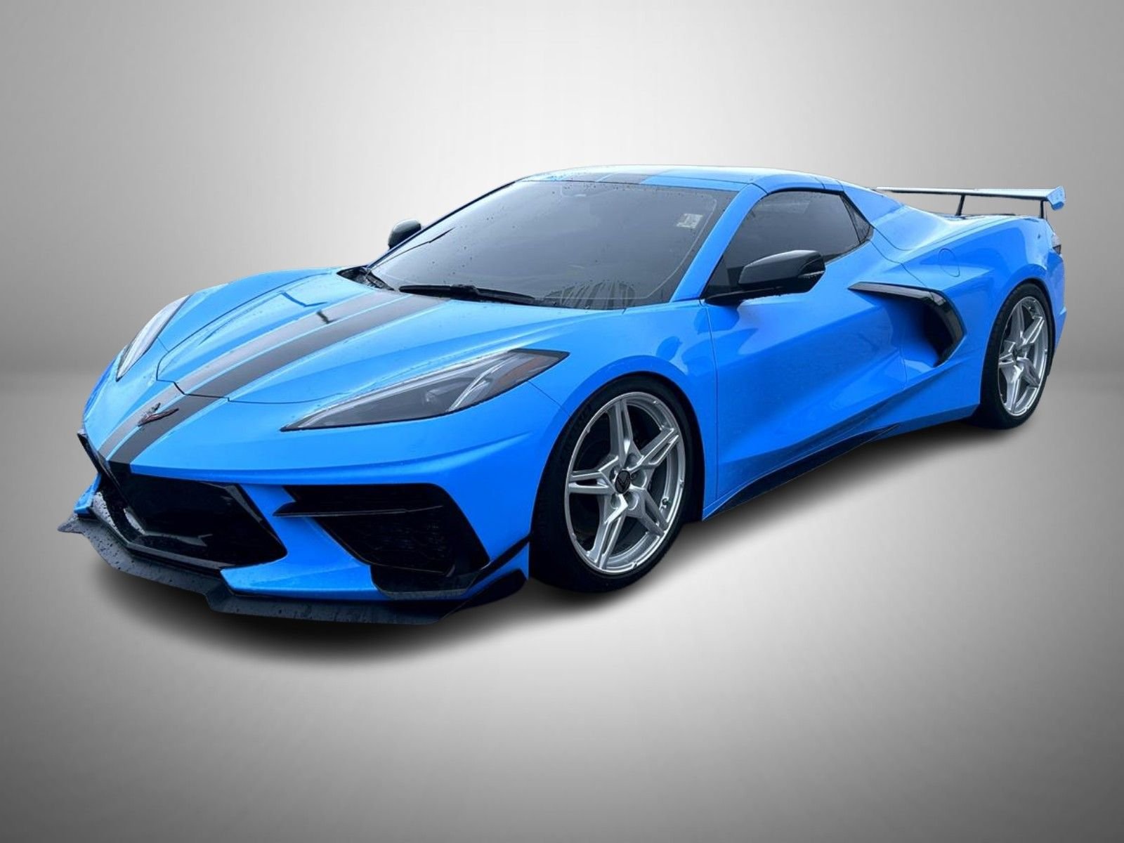 Used 2023 Blue Chevrolet Stingray image 1