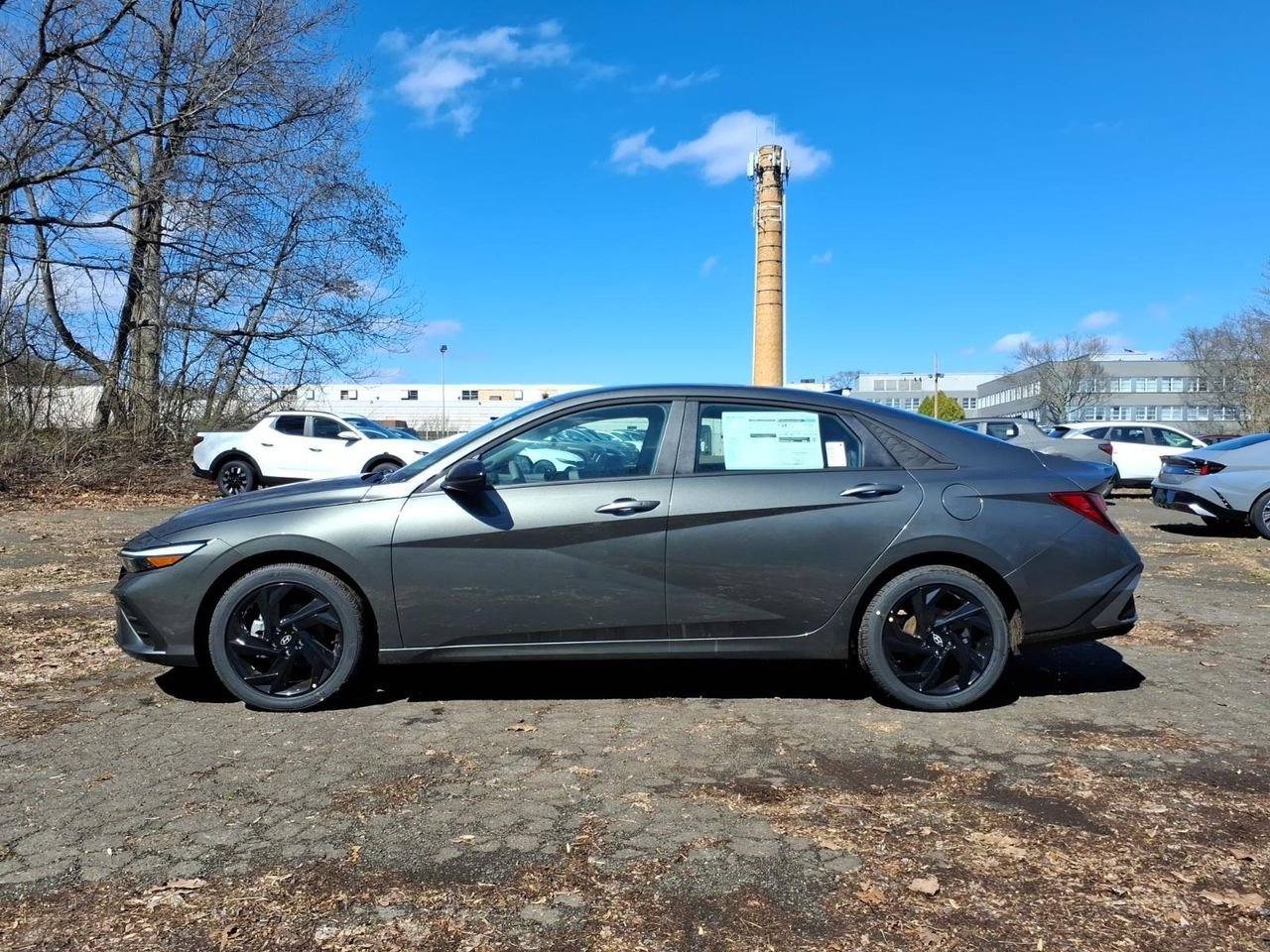 New 2026 Amazon Gray Pearl Hyundai SEL Sport image 7