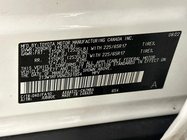 Certified Pre-Owned 2022 Toyota RAV4 XLE