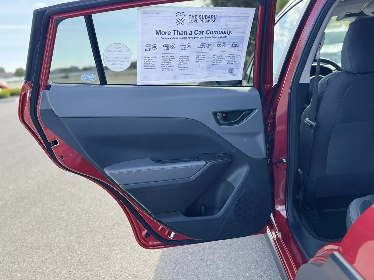 New 2026 Lithium Red Pearl Subaru Premium image 30