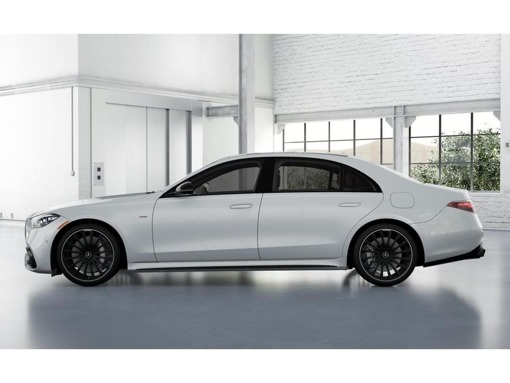 New 2026 MANUFAKTUR Moonlight White Metallic Mercedes-AMG AMG® S 63 E 4MATIC Sedan image 34