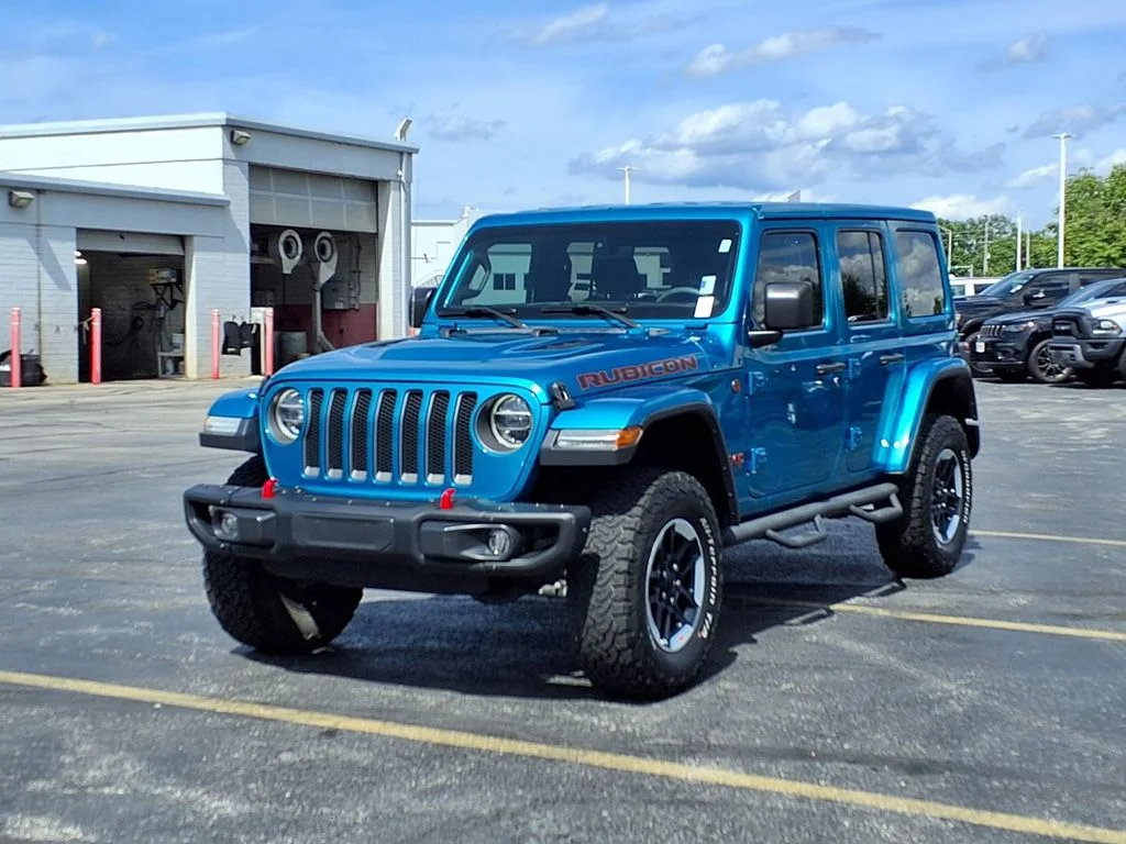 Used 2020 Jeep Wrangler Unlimited Rubicon with VIN 1C4HJXFGXLW108222 for sale in Kansas City