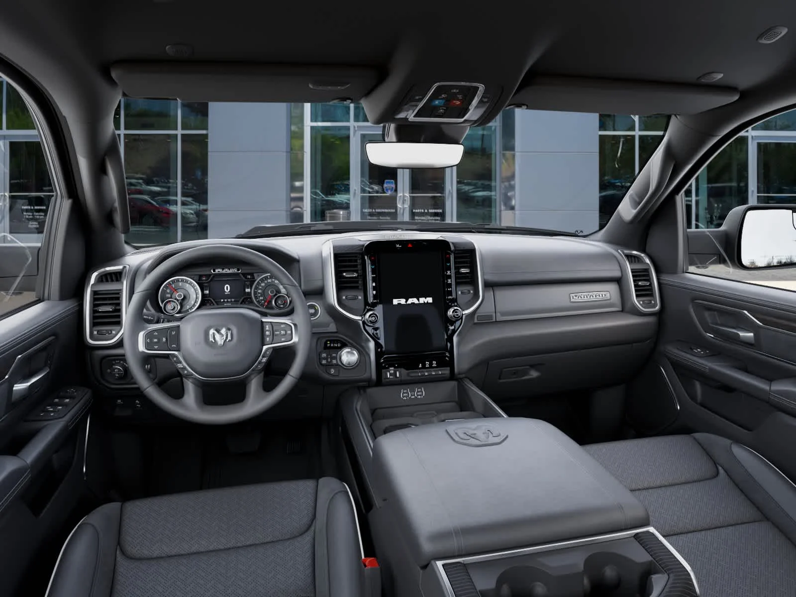 New 2026 Ivory White Tri-Coat Pearl-Coat Exterior Paint RAM Laramie image 14