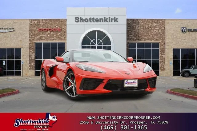 Used 2022 Red Chevrolet Stingray image 1