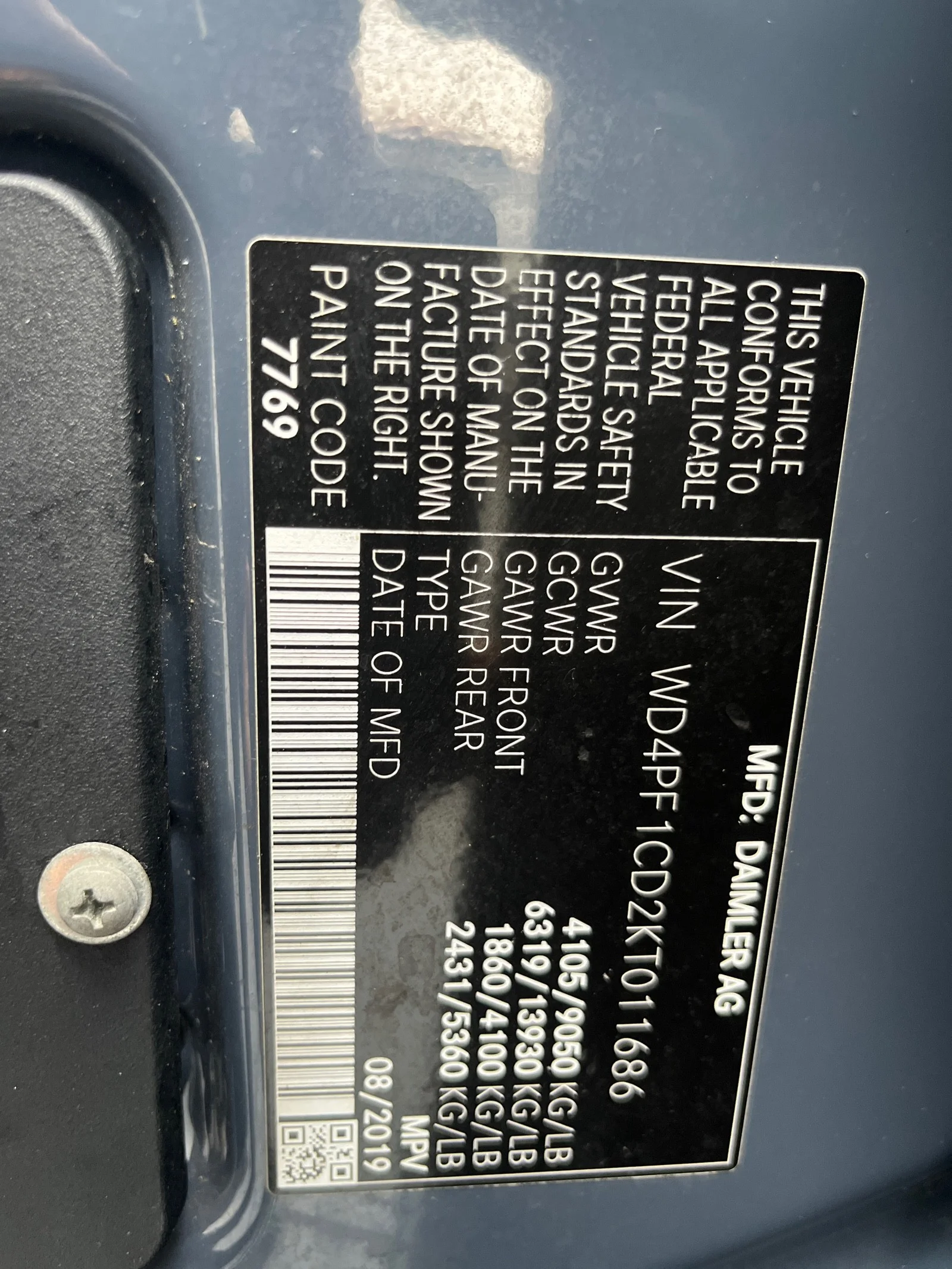 Used 2019 Blue Grey Mercedes-Benz  image 10