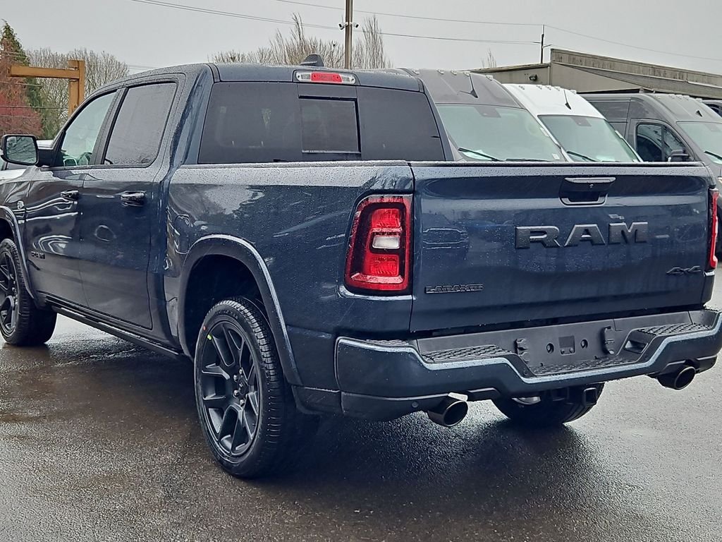 New 2026 Forged Blue Metallic Exterior Paint RAM Laramie image 5