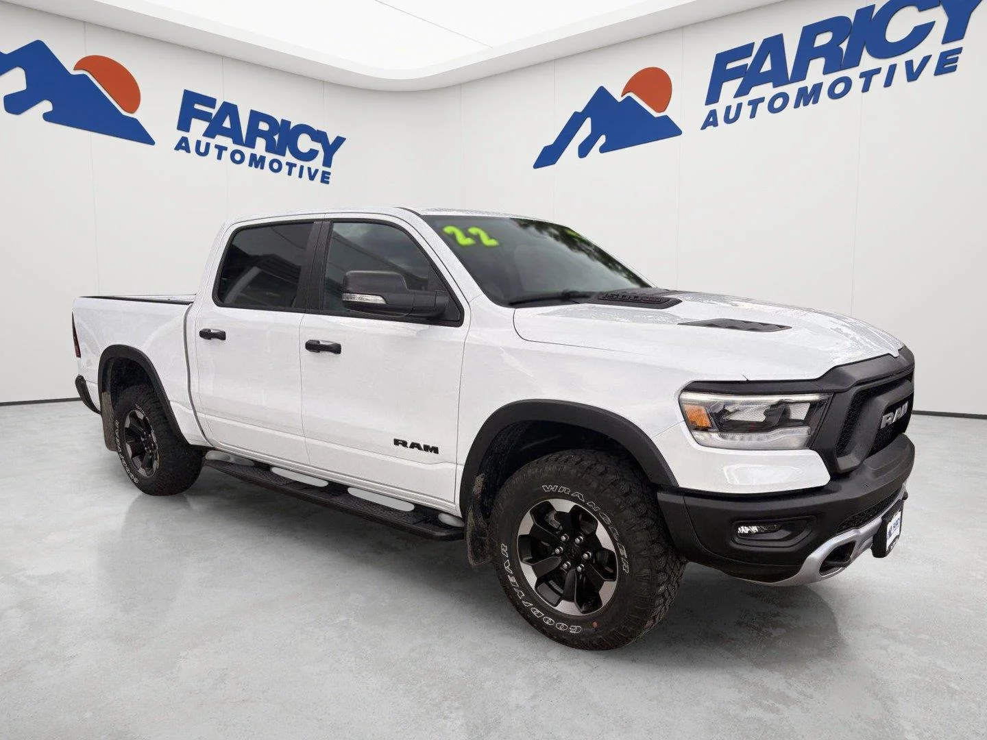Used 2022 Bright White Clearcoat Ram Rebel image 7