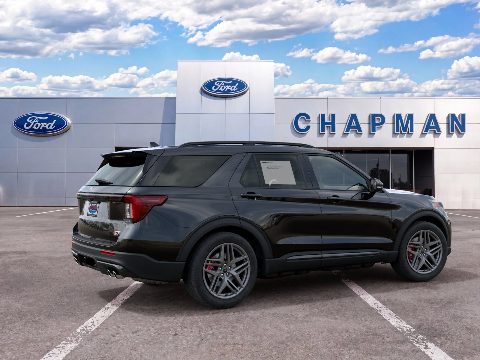 New 2027 Agate Black Metallic Ford ST image 5