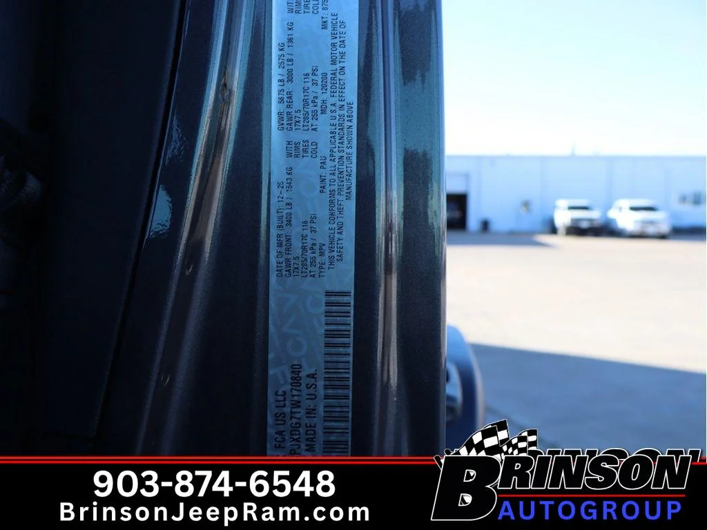 Used 2026 Granite Crystal Metallic Clearcoat Jeep Willys image 17