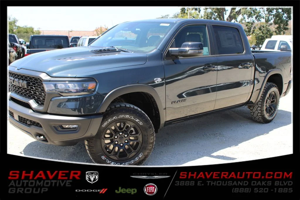 New 2026 Forged Blue Metallic Exterior Paint Ram Rebel image 1