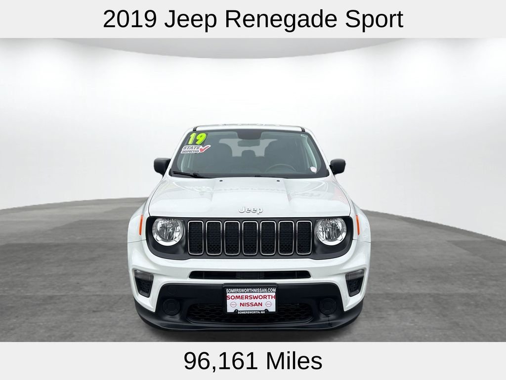 Used 2019 Jeep Renegade Sport with VIN ZACNJBABXKPK89445 for sale in Somersworth, NH