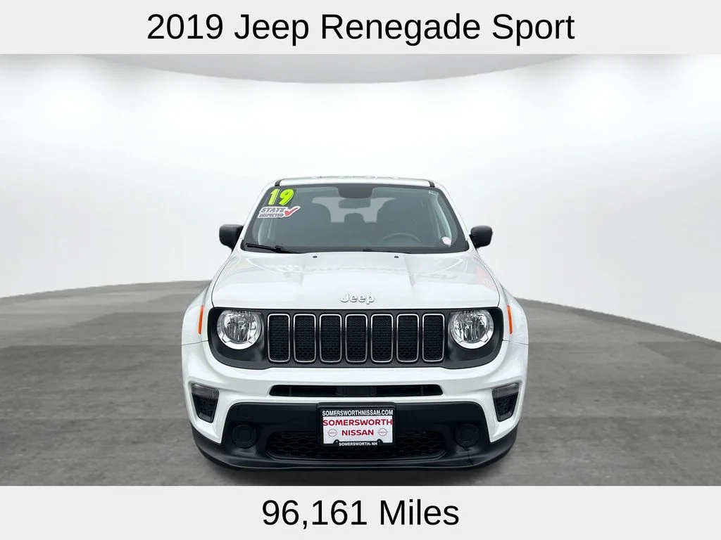 Used 2019 Jeep Renegade Sport with VIN ZACNJBABXKPK89445 for sale in Somersworth, NH