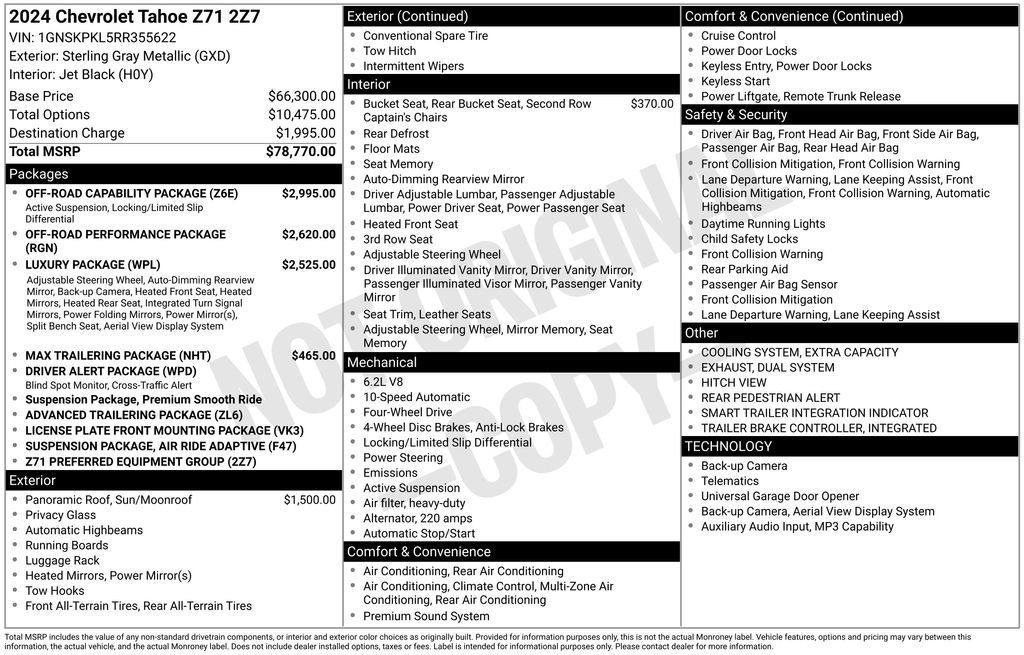 Used 2024 Sterling Gray Metallic Chevrolet Z71 image 46
