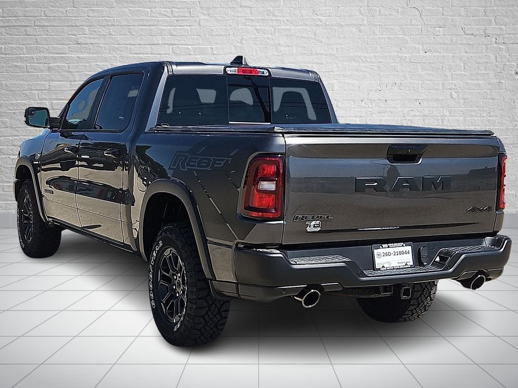 New 2026 Granite Crystal Metallic Clear-Coat Exterior Paint RAM Rebel image 3
