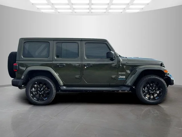 Certified Used 2023 Green Jeep Sahara 4xe image 8