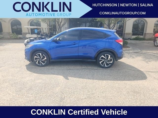 Used 2019 Aegean Blue Metallic Honda Sport image 1