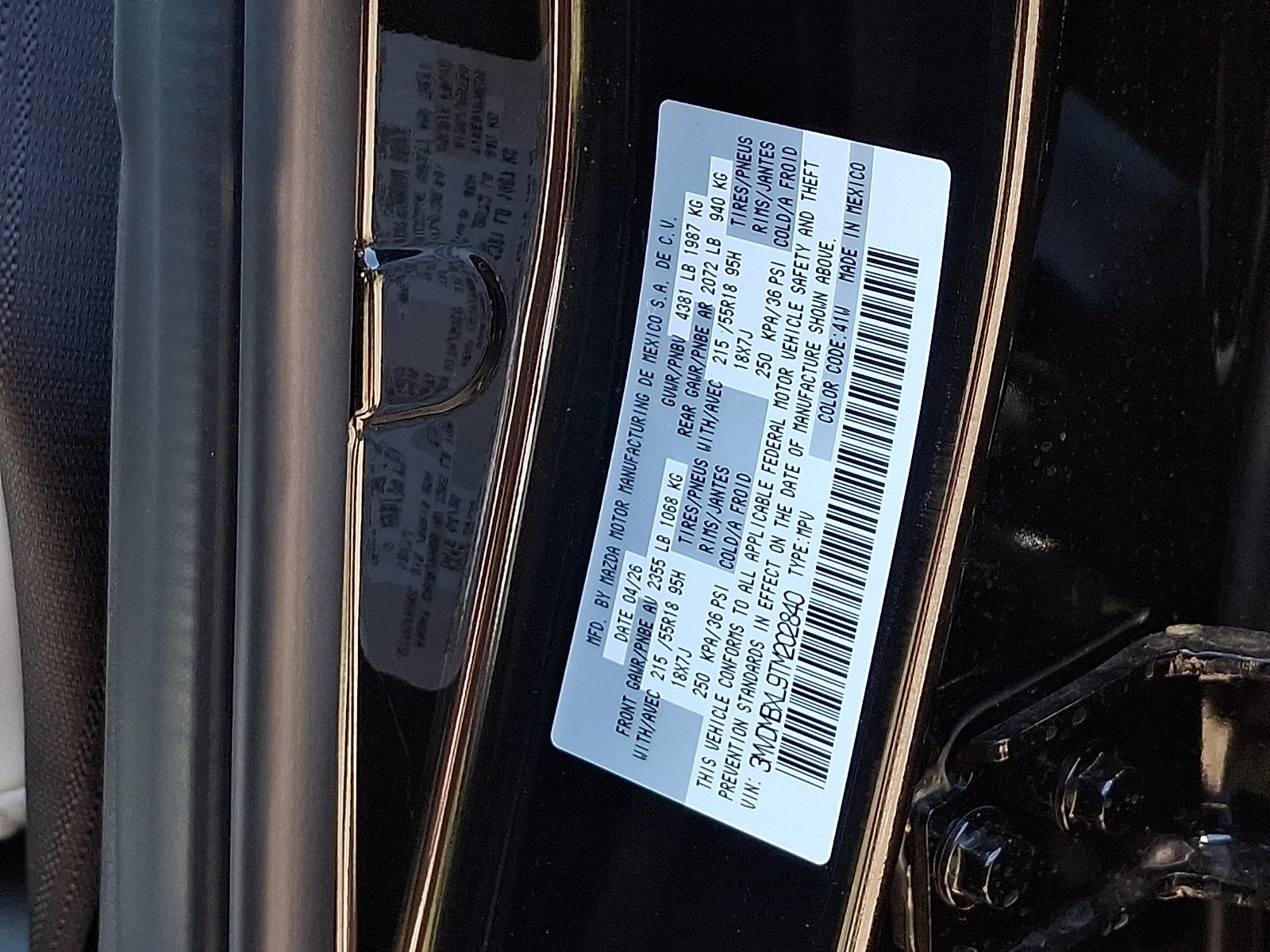 New 2026 Jet Black Mica Mazda 2.5 S Aire Edition image 11