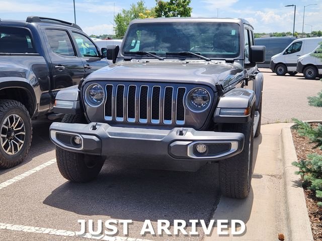 Used 2018 Gray Jeep Unlimited Sahara image 1