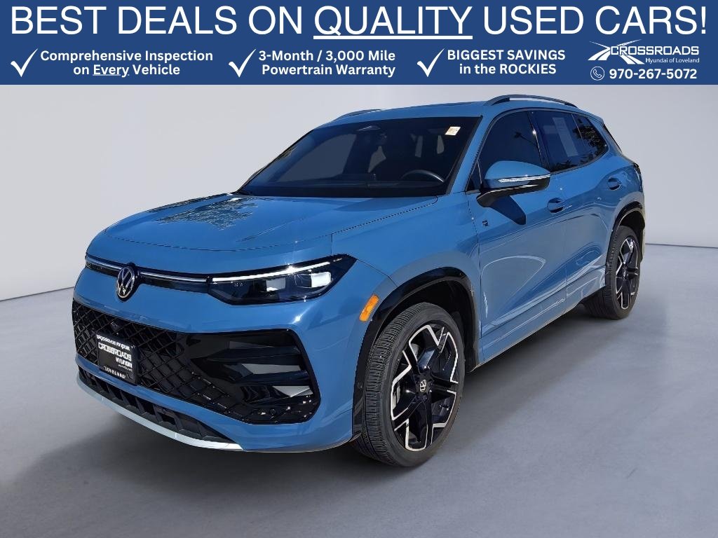 Used 2025 Monterey Blue Pearl Volkswagen SEL R-Line image 1