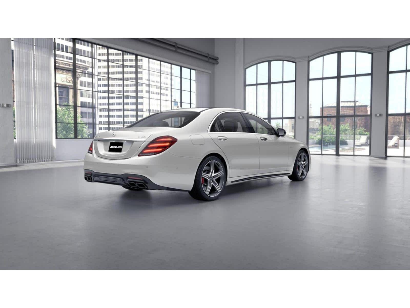 Used 2019 designo Diamond White Mercedes-Benz AMG® S 63 image 21