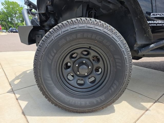Used 2016 Black Clearcoat Jeep Unlimited Sport image 10