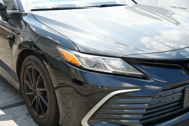 Used 2021 Black Toyota LE image 2