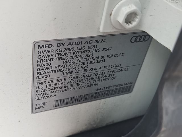 Used 2025 White Audi 55 Premium Plus image 7