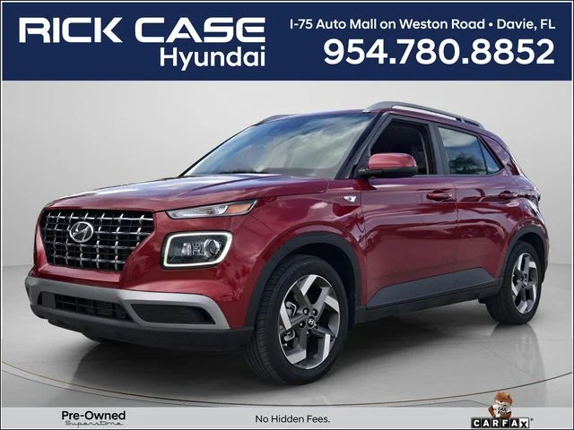 Certified Used 2025 Red Hyundai Limited image 1