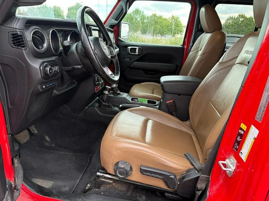 Used 2021 Red Clearcoat Jeep Unlimited Rubicon 4xe image 10
