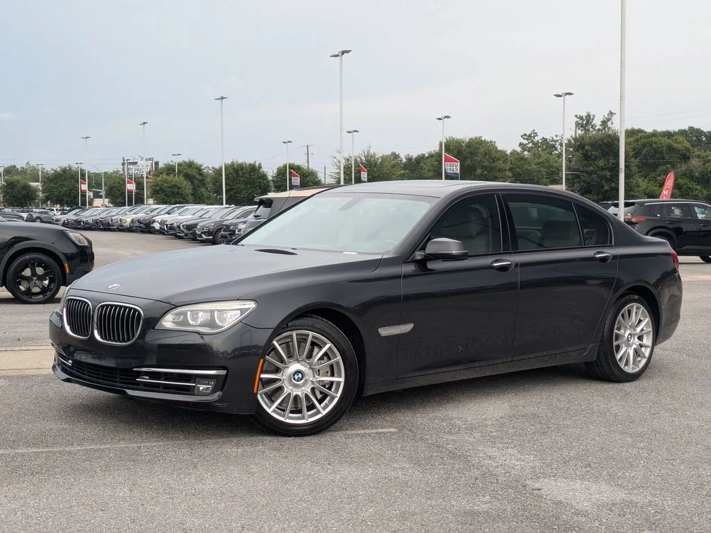Used 2015 Gray BMW 750Li image 1
