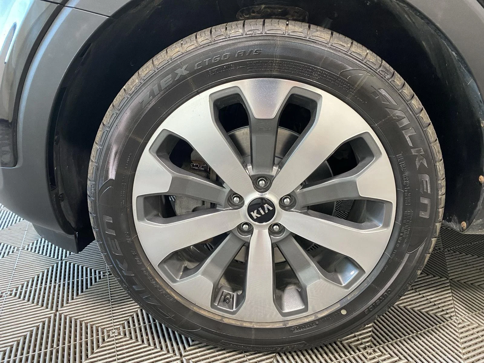 Used 2021 Black Copper Kia EX image 11