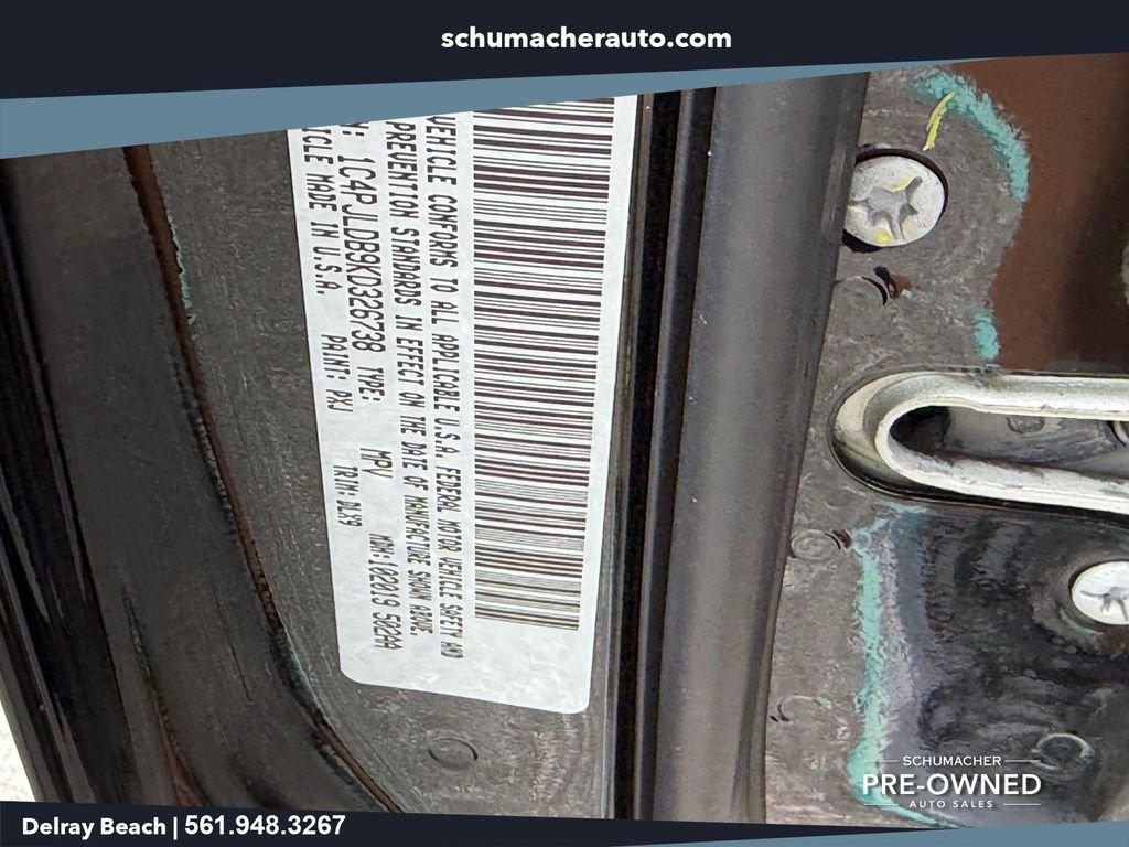 Used 2019 Black Jeep Limited image 20