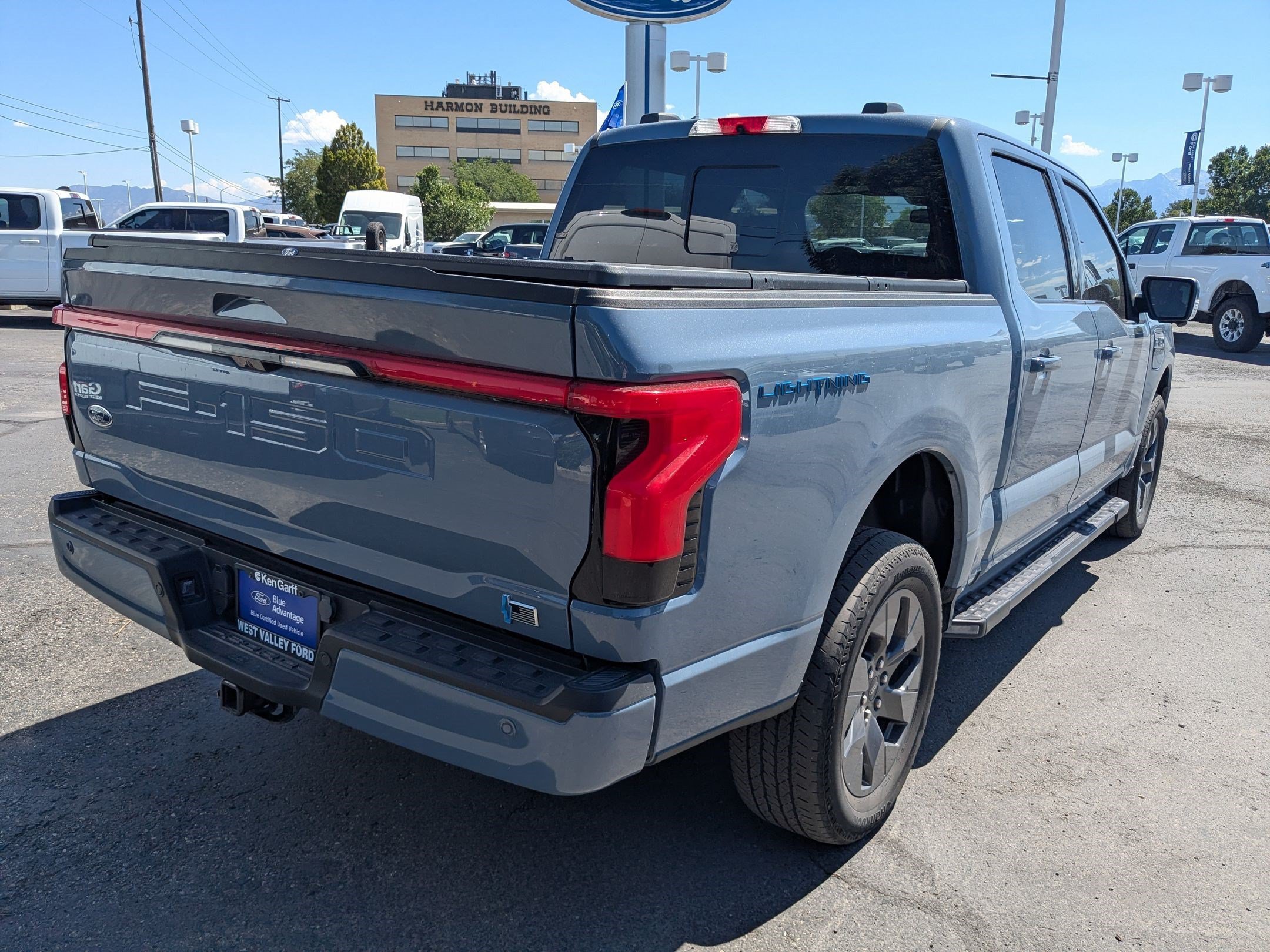 Used 2023 Azure Gray Metallic Ford LARIAT image 3