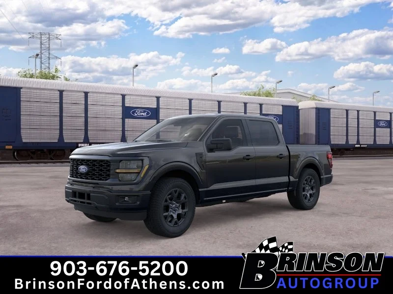 New 2026 Agate Black Metallic Ford STX image 1