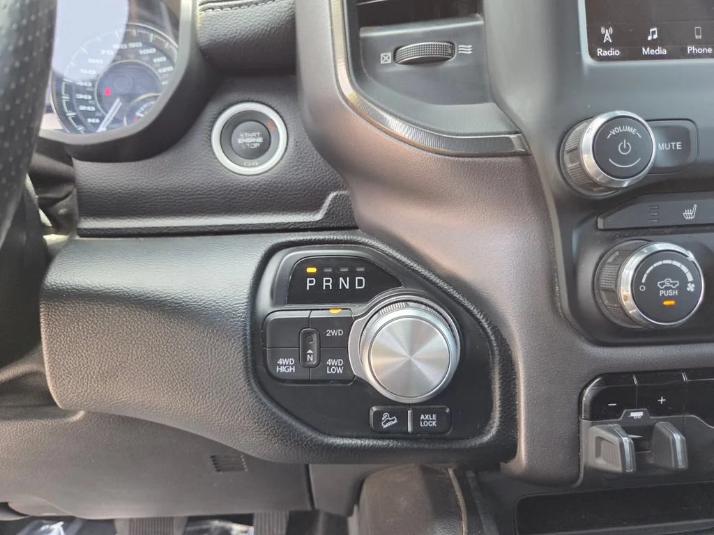 Used 2021 Diamond Black Crystal Pearlcoat Ram Rebel image 30