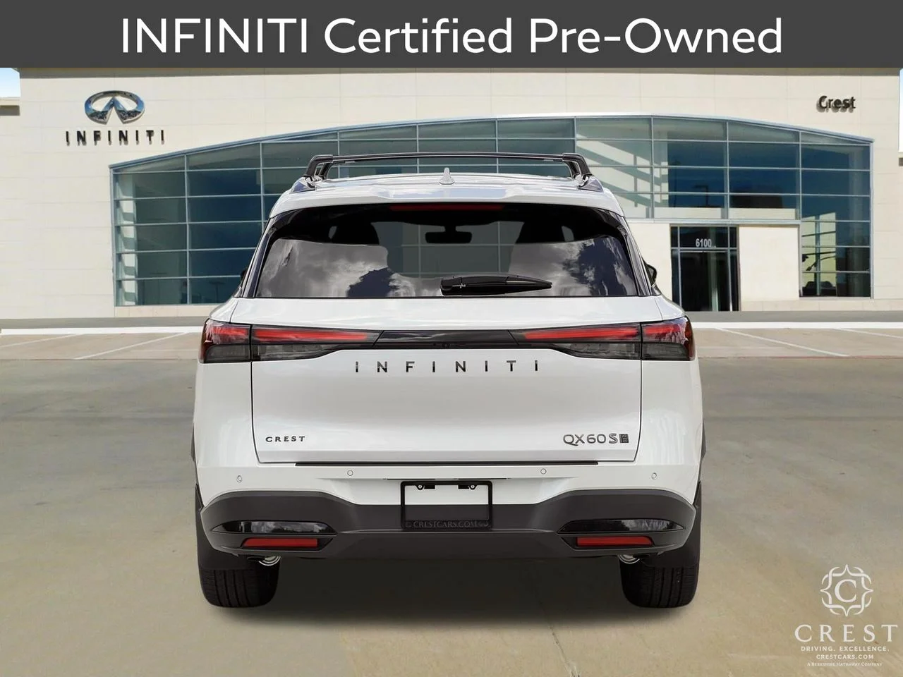 Certified Used 2026 Radiant White INFINITI SPORT image 4