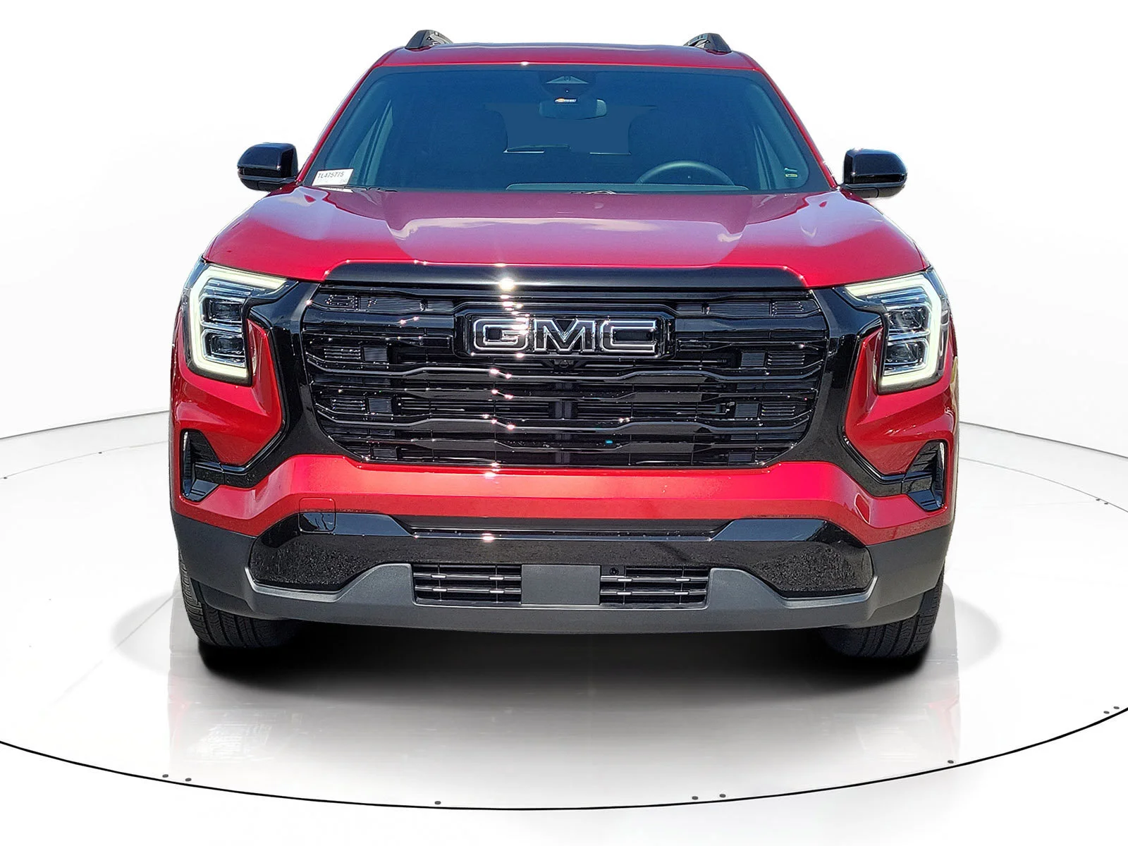 Used 2026 Volcanic Red Tintcoat GMC FWD Elevation image 2