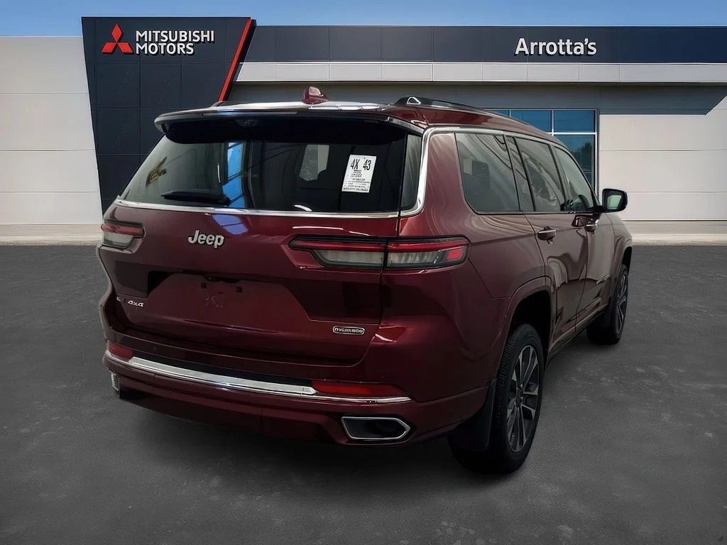 Used 2022 Velvet Red Pearl Jeep Overland image 3