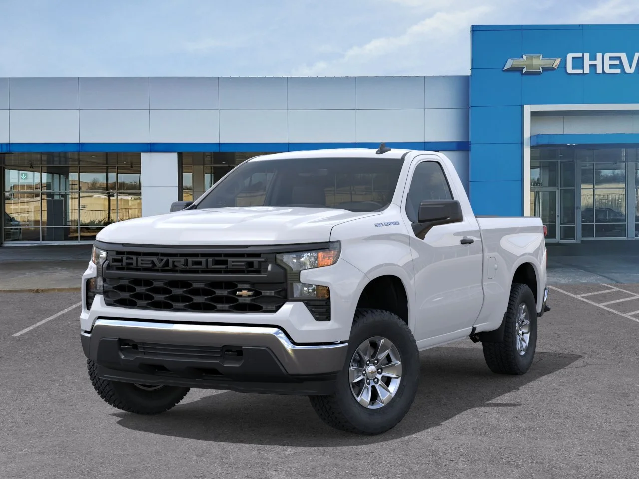 New 2026 Summit White Chevrolet Work Truck image 7