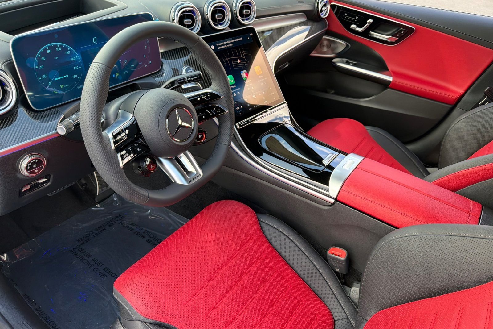 New 2026 Polar White Mercedes-Benz C 43 AMG® image 17