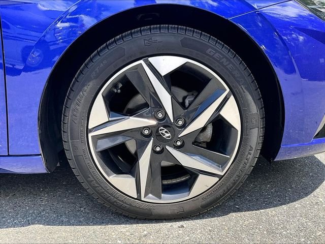 Used 2021 Blue Hyundai Limited image 9