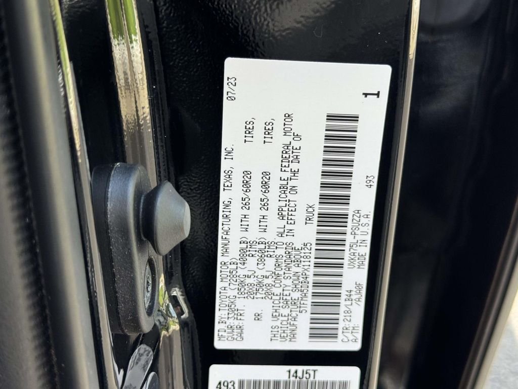 Used 2023 Black Toyota 1794 image 28