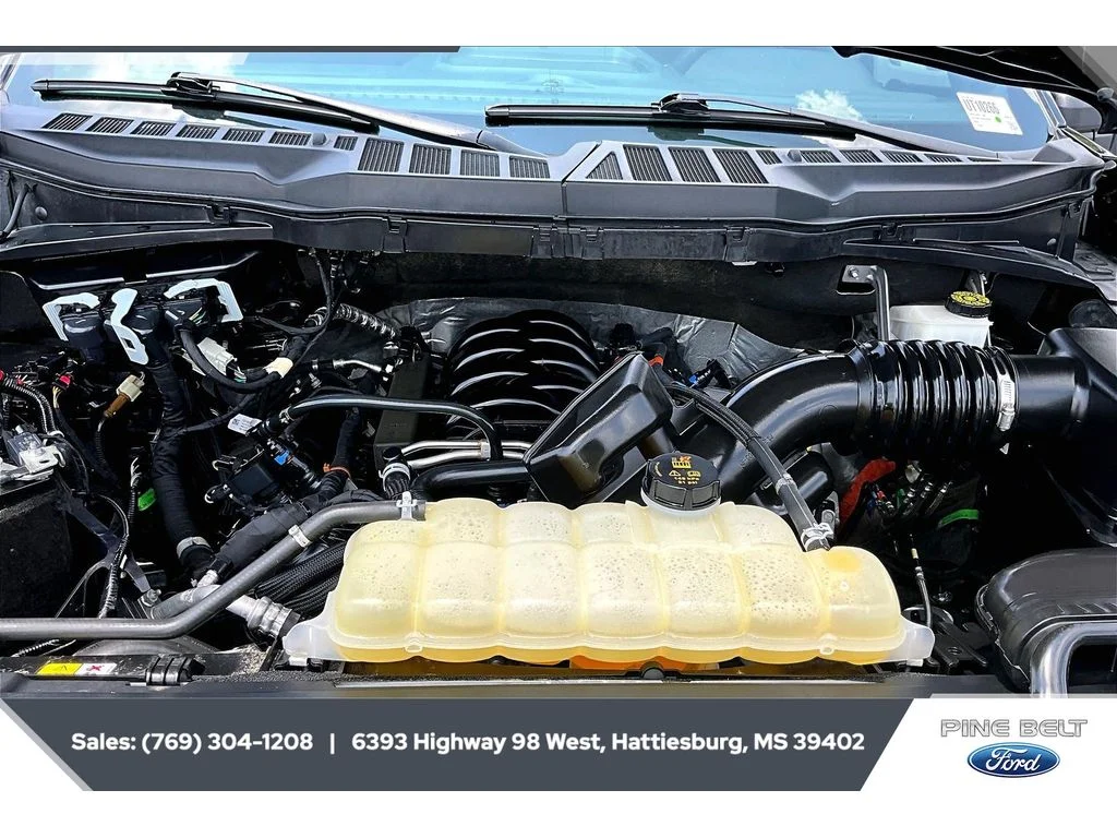 Used 2024 Agate Black Metallic Ford STX image 8