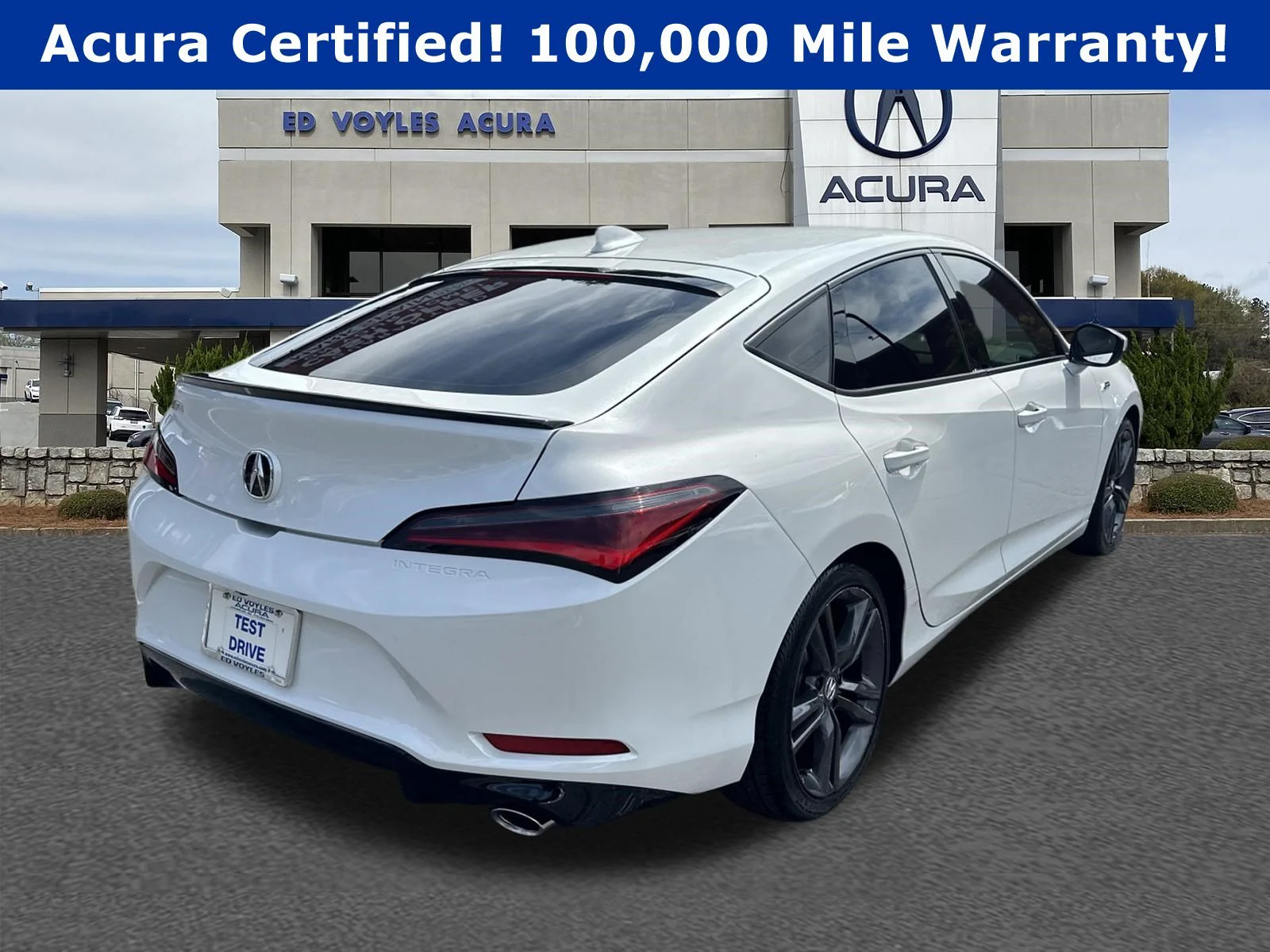 Certified Used 2024 Platinum White Pearl Acura A-SPEC image 5