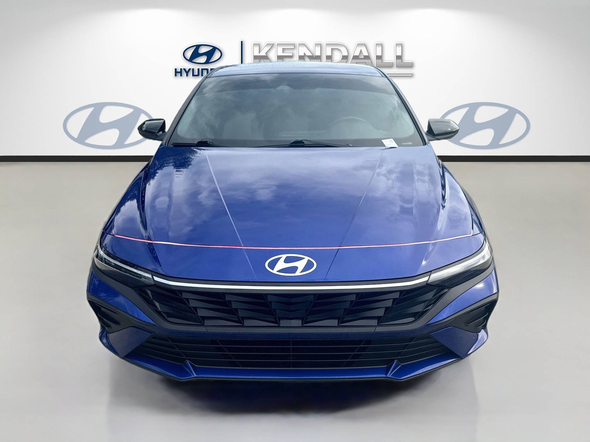 Used 2025 Intense Blue Hyundai SEL Sport image 2