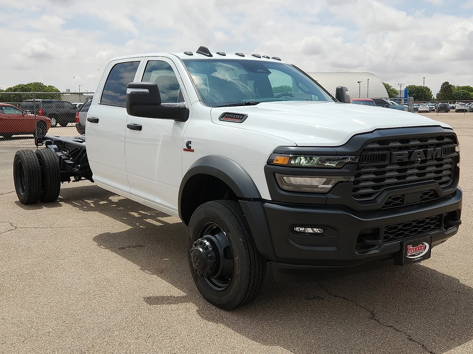 New 2026 Bright White Clear-Coat  Paint Ram TRADESMAN  CREW  4X4 84