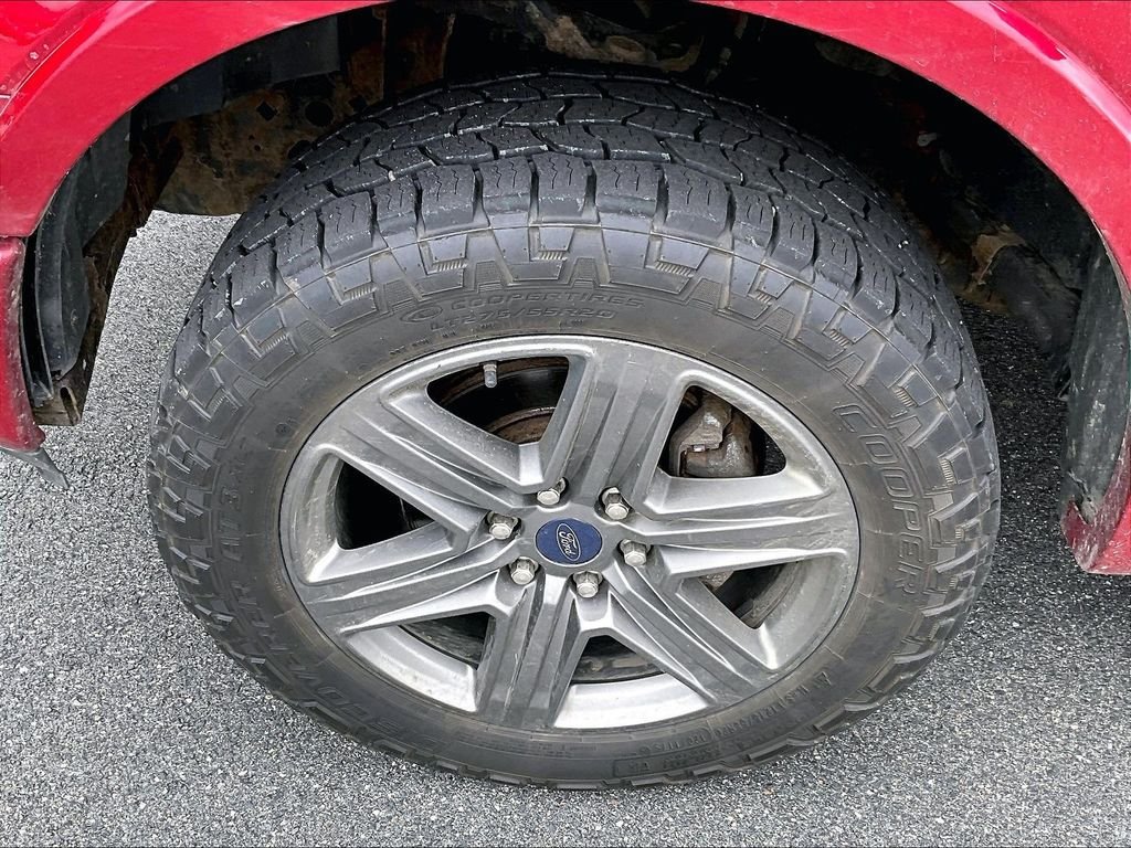 Used 2020 Rapid Red Metallic Tinted Clearcoat Ford XLT image 7