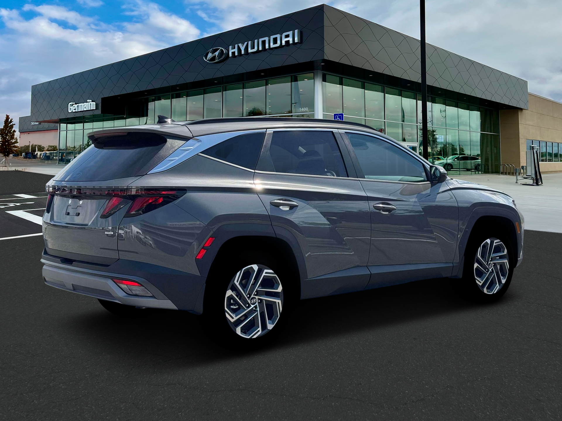 New 2026 Hampton Gray Hyundai SEL Plus AWD image 8