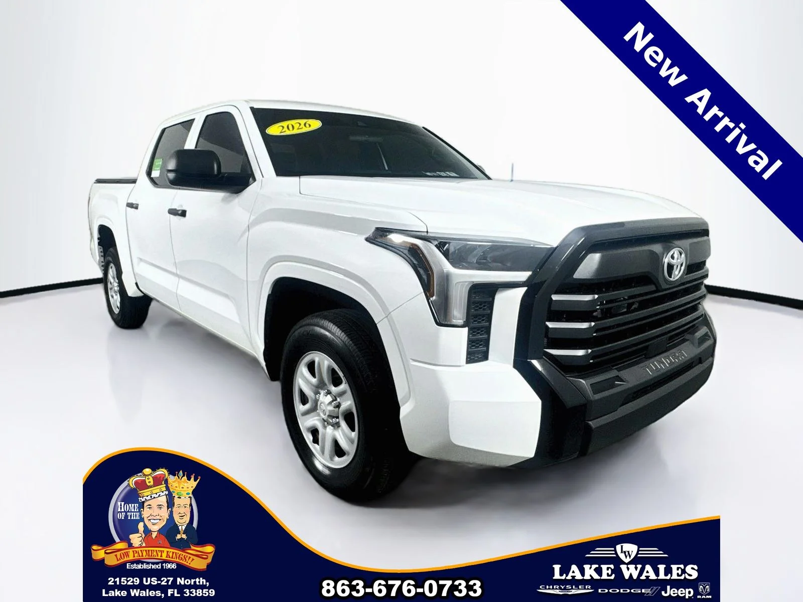 Certified Used 2026 White Toyota SR image 1